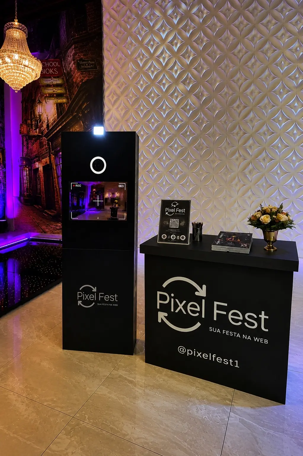 Totem Fotográfico em evento
