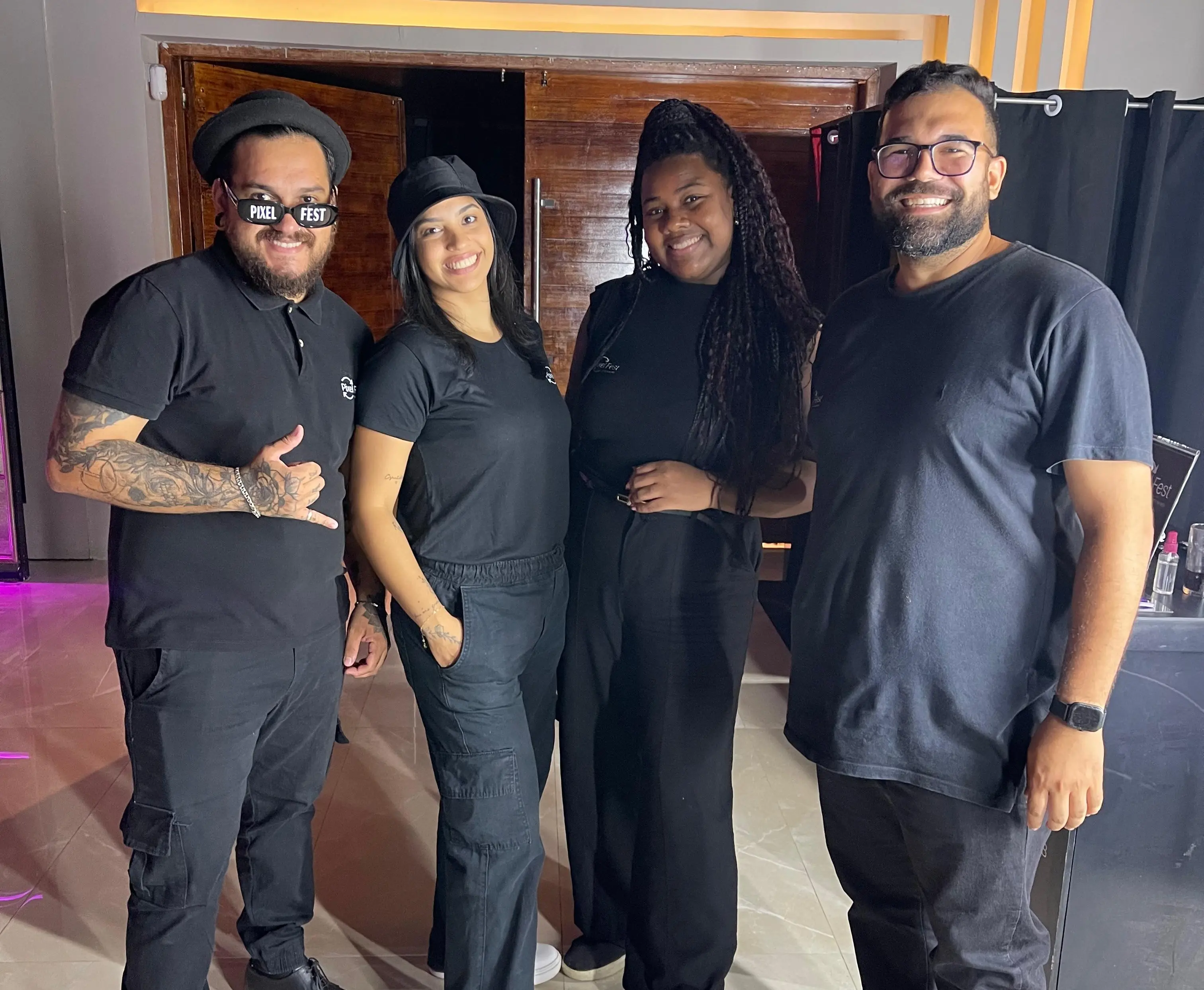 Equipe Pixel Fest em evento